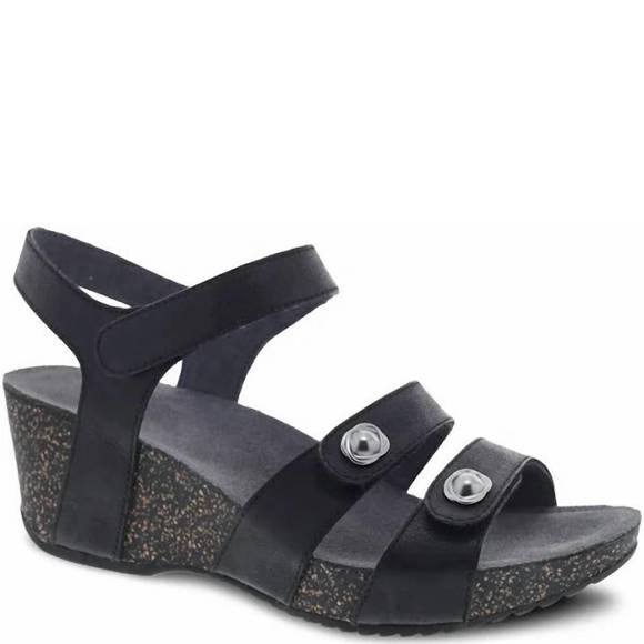 Donna Savannah F2300 Elasticizzato Cinturino Zeppa Sandali con Tacco
